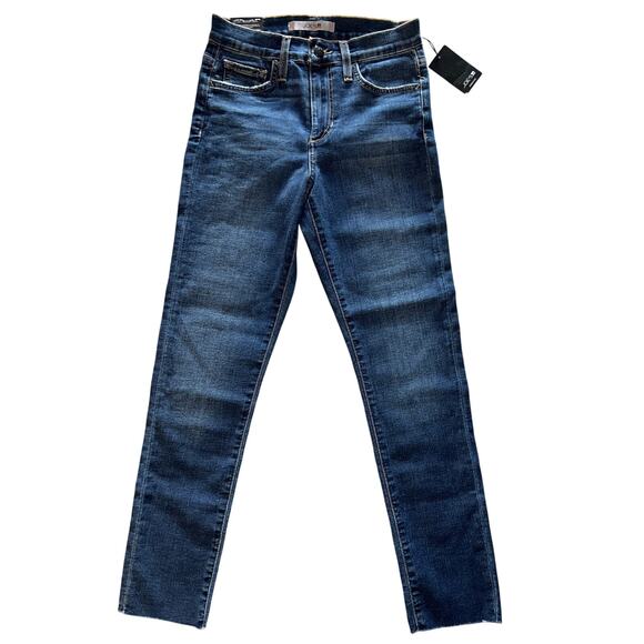 JOE’S Jeans 24 High Rise Skinny Crop—Raw Hem Stretch for Everyday Style NEW - Picture 3 of 14